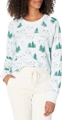 PJ Salvage Women's Loungewear Just Chill Long Sleeve Top X1113 Size M Foto 1 de 2