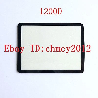 Pantalla de ventana (acrílico) vidrio exterior para Canon EOS 1200D Rebel T5 Kiss X70 + cinta Foto 1 de 2