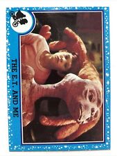 Topps E.T. Extra Terrestrial 1982 Trading Card The E.T. And Me 14