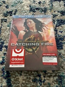 The Hunger Games-Catching Fire- Blu-ray/ DVD/ 3 Disc Ultraviolet Combo NEW - Picture 1 of 2