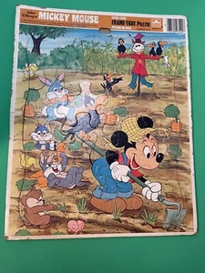 Mickey Mouse 1985 Golden Puzzle Ages 3-7 - Picture 1 of 7