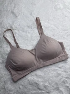 SPANX Red Hot Size 1X Blush Pink Padded Wireless Pull On Comfort Bralette Bra - Picture 1 of 8