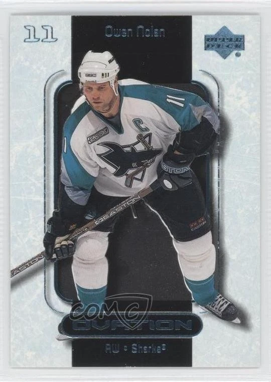 1999-00 Upper Deck Ovation Owen Nolan #50 - Image 1 of 2