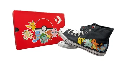 Converse Pokemon Sneaker  Größe EU 43 Neu Rare Limited Edition 25 Jubiläum - Bild 1 von 4