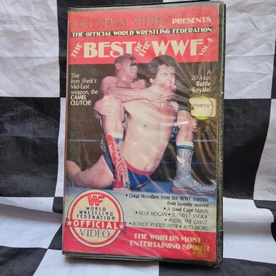WWF Best Of Wwf Vol. 4 (1985) VHS Clamshell  Wrestling  Andre The Giant - Image 1 of 3