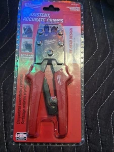 NEW Milwaukee 48-22-3075 Ratcheting Modular Crimper RJ11 & RJ45 NEW - Picture 1 of 3