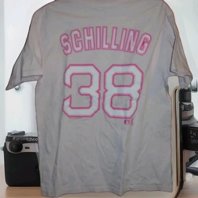 CAMISETA JERSEY BOSTON RED SOX VINTAGE 2005 CURT CHILLING UNISEX ADULTO MEDIANA Foto 1 de 4