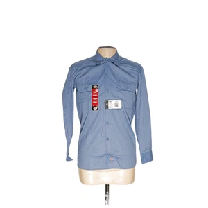 Camisa con botones azul Dickies para hombre - talla S - Imagen 1 de 4
