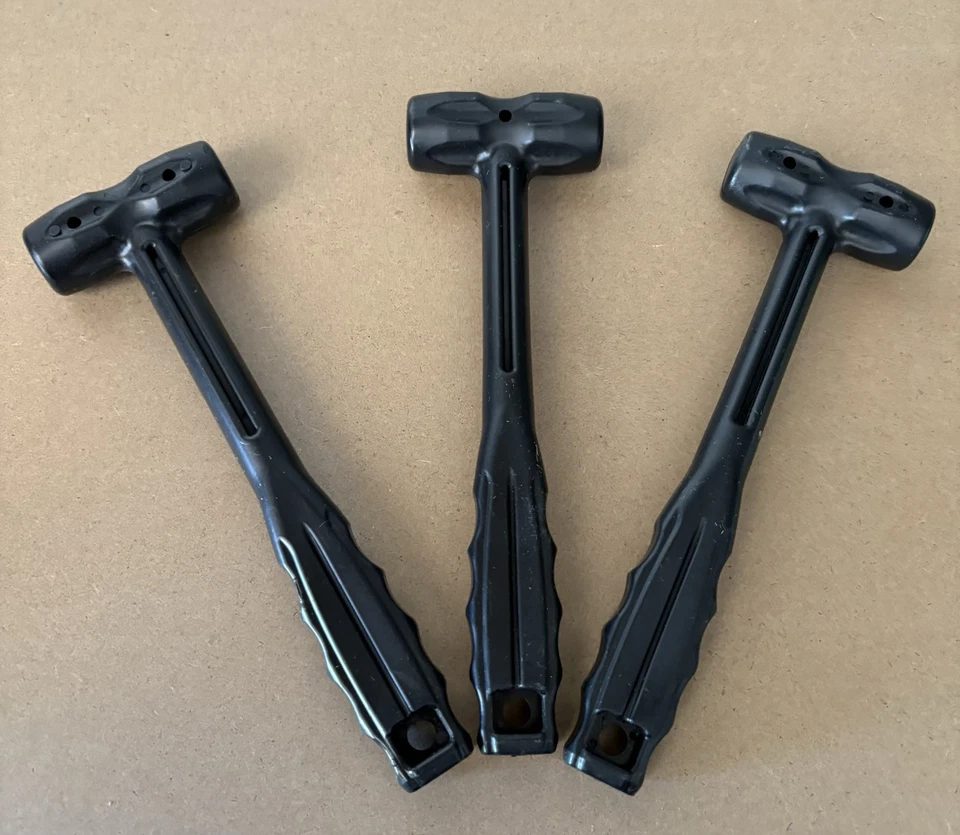 Mazos de plástico para tienda de madera de artes y manualidades nuevos (paquete de 3 piezas) Foto 1 de 3