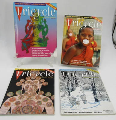 TRICYCLE MAGAZINE Lot (4) 2002 The Buddhist Review **Table of Contents in Photos - Image 1 of 4