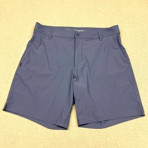 Rhone Commuter Shorts Mens 32 Blue Chino Performance Summer Casual - Picture 1 of 9