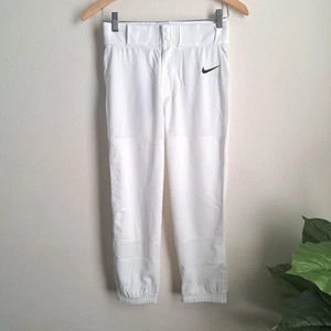 Neu mit Etikett Nike Jugend Kinder Unisex Baseball Hose weiß CD0104-100 Größe M - Bild 1 von 6