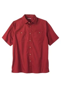 KingSize Short-Sleeve Pocket Sport Shirt - Picture 1 of 69
