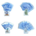 100Pcs 5*7CM PVC Clear Plastic Grip Seal Bag Jade Jewelry Ring Storage Pouch A