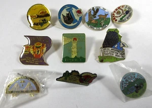 Vintage 10 GWRRA Gold Wing Road Riders Association Motorrad Organisation Stifte - Bild 1 von 13