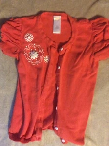 Girls short sleeve cardigan Gymboree size 7/8 EUC - Picture 1 of 1