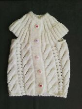 Baby vest, Newborn baby, Knitted Vest, Baby girl