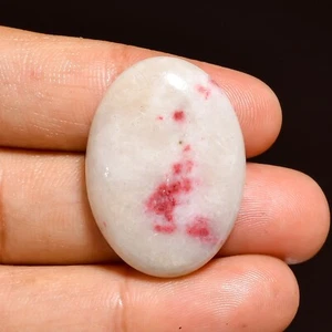 31.00 Cts Slovenia Cinnabar Loose Gemstone Oval Cabochon Natural 29X21X6 mm - Picture 1 of 6