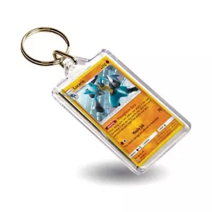 Pokemon Lucario TCG Tarjeta Inspirada Llavero / Llavero Estilo Clásico - Imagen 1 de 2