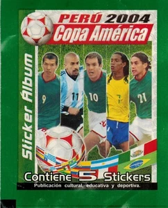 Mexico Version 2004 Navarrete Copa America Soccer sticker Pack - Picture 1 of 1