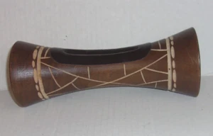 Téléphone haut-parleur 8" MangoBeat fait main bois naturel acoustique non câblé noir marron - Photo 1 sur 7