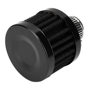 13mm/0.5in Mini Air Intake Filter Vent Crankcase Breather Car Accessory(Noire ) - Picture 1 of 7