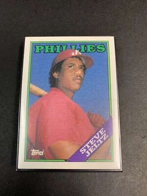 1988 Topps #126 STEVE JELTZ Philadelphia Phillies ~D7C - Image 1 of 2