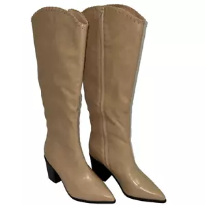 Journee Mujer Daria Tru Comfort Espuma Tacón Ancho Botas Hasta la Rodilla Talla 9 W TAN - Imagen 1 de 10