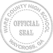 Custom Embosser Seal Shiny EZ-Seal Round Decorative Personalized Custom  Address