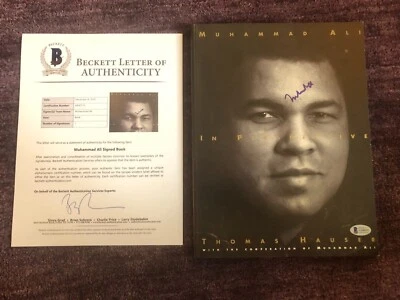 MUHAMMAD ALI Signed IN PERSPECTIVE Book w/ Beckett LOA (BAS) - Image 1 of 4