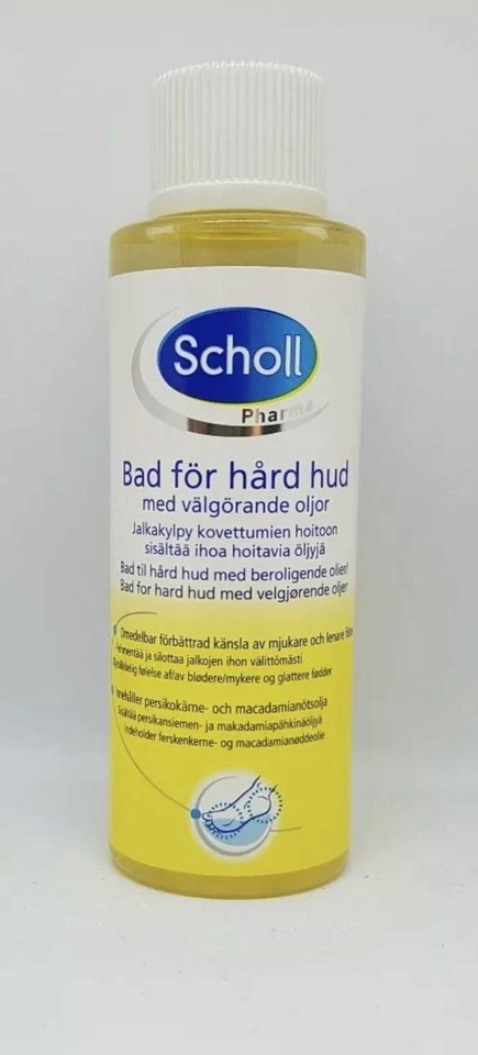 DR. SCHOLL'S 2x Scholl Öl Pflegebad für harte Haut 115ml Neu