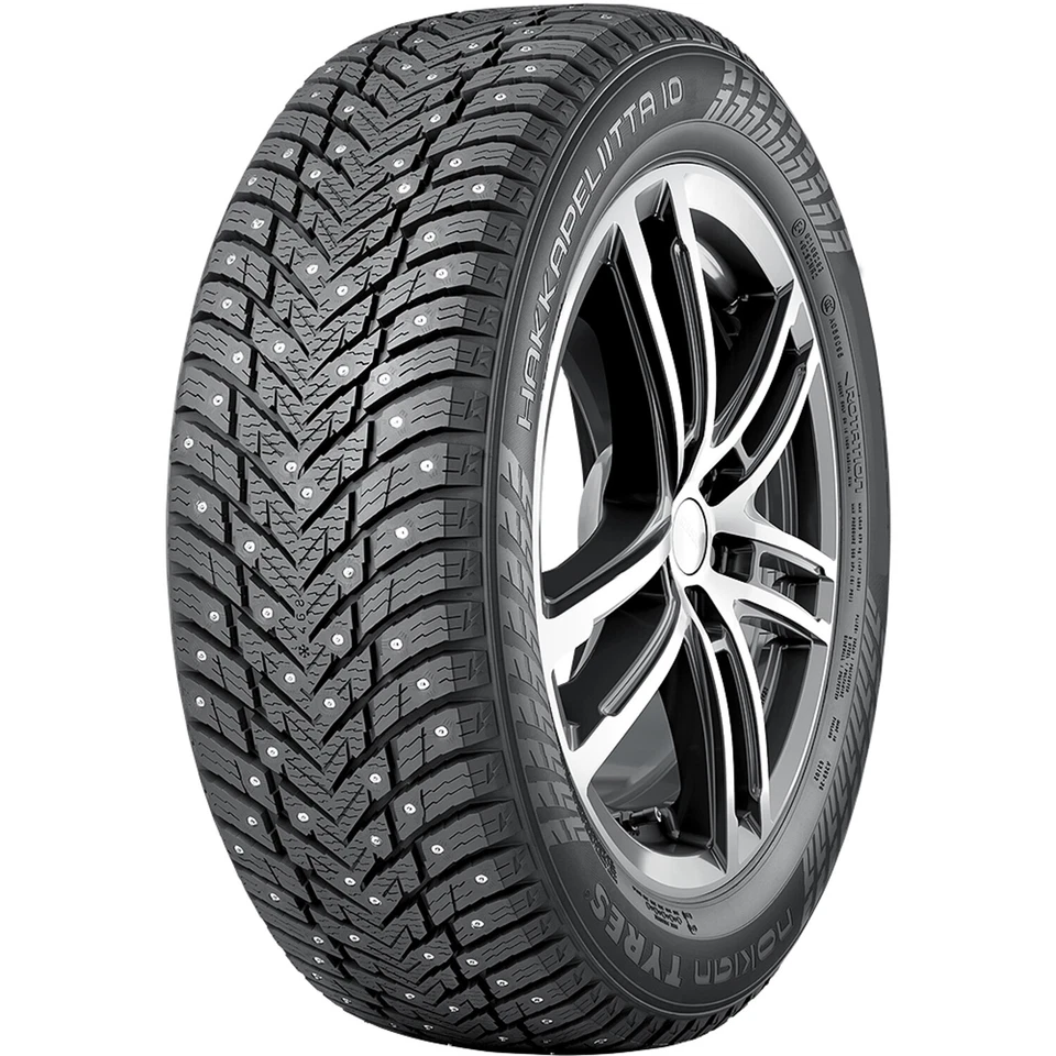 Tire Nokian Tyres Hakkapeliitta 10 205/55R16 94T XL (DC) Studded Snow Winter Foto 1 de 4