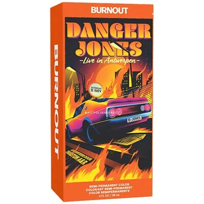 Danger Jones Burnout Semi-Permanent Hair Dye -Vegan &Cruelty-Free Hair Dye 118ml - Image 1 of 2