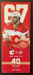 Montreal Canadiens 2019 NHL program vs Calgary Flames - Picture 1 of 2