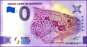 GRAND CAIRN DE BARNENEZ / BILLET 0 € / NULL EURO-SCHEIN / UEVM 2023-1 - Picture 1 of 1
