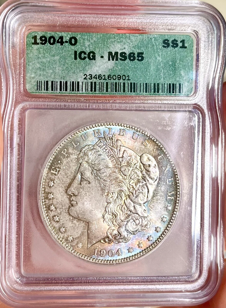 1904 MS 65 Graded Morgan Dollars for sale | eBay