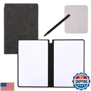 Portable A5 Dry Erase Notebook, 9.4x6.5 Inch Reusable Dry Erase Notebook Eras - Picture 1 of 5