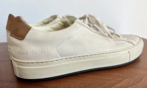 Woman by Common Projects - Low Top Sneaker Beige/Tan 6040 39 0502 - US8.5 /EU39 - Picture 1 of 24