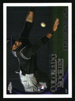 Eric Young Jr. 2010 Topps Chrome #171 BASEBALL Card - Image 1 of 2
