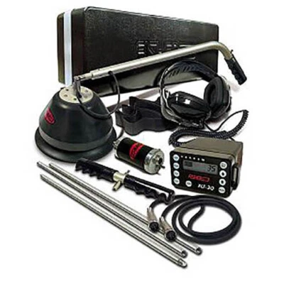 Fisher Labs XLT-30-A Leak Detector w/Big Foot Mic, Hydrophonic Probe