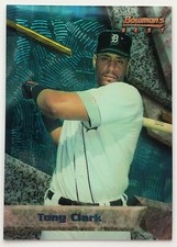 TONY CLARK 1994 Bowman's Best Blue ROOKIE RC #62 DETROIT TIGERS *Free Shipping*