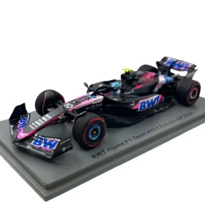 Modellino F1 Spark 1/43 BWT Alpine F1 Team A524 Bahrain GP 2024 #10 P. Gasly - Immagine 1 di 4