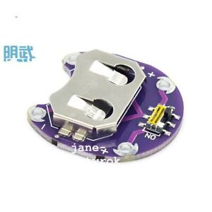 1PCS LilyPad Coin Cell Battery Holder CR2032 Battery Mount Module