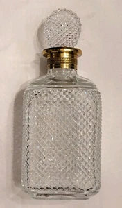French Vintage Cut Crystal Decanter - Picture 1 of 8