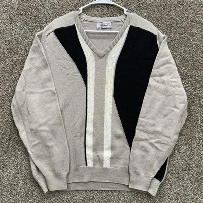 Коллекция Titleist размер XL сделано в Шотландии чисто ягненка шерсти трикотажа серый v-образным вырезом - Изображение 1 из 4