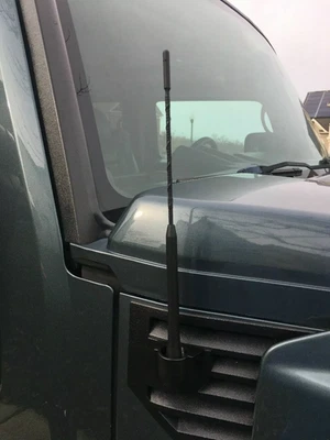 11" inch Antenna Rubber Mast Black Power Rod Radio AM/FM for Hummer H2 2003-2009 - Image 1 of 4