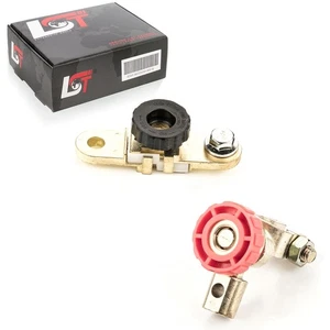 2x Batterie Isolator Trennschalter mit Rundknopf rot schwarz für DAEWOO - Picture 1 of 12