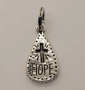 Dije Brighton Silver Hope abalorio nuevo sin etiquetas  - Imagen 1 de 1