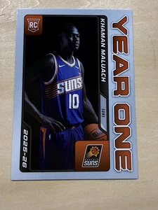 NBA PANINI INSTANTÁNEO AÑO UNO 2025 19 KHAMAN MALUACH PHX SUNS NOVATO SSP/200 - Imagen 1 de 2
