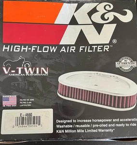 K & N High Flow Air Filter E-4660 - Picture 1 of 4